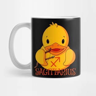 Sagittarius Rubber Duck Mug